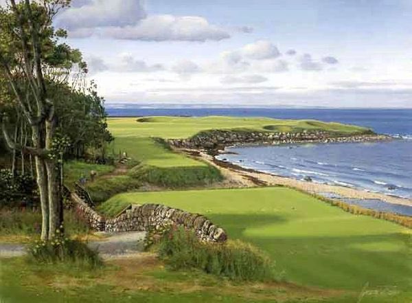 Graeme Baxter Art على تويتر This A View Of The Kingsbarns Golf
