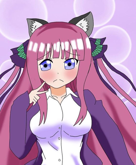 絵描きの冒険者KATOSANさんがTwitterに投稿した中野二乃(五等分の花嫁)のイラスト。
