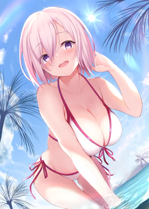 水着マシュ 