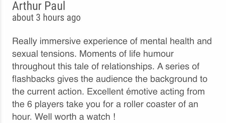 PigeonRebel's tweet photo. We’re over the moon to have such lovely words from our audience reviews for our #EdFringe19 show! Check out ‘The 27 Club’ by Lewis Lauder running every odd date at 1:50-3pm! 🎨✨#MakeYourFringe https://t.co/jcrka2GlGn