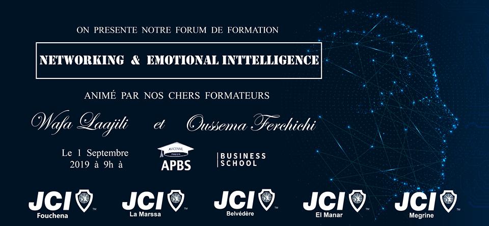 jce_elmanar's tweet photo. Les #JCI_Belvédère, #JCE_ElManar, #JCI_Fouchena, #JCE_LaMarsa et #JCI_Mégrine ont le grand plaisir de vous inviter à leur forum de formation "Networking &amp; Emotional Intelligence" qui se tiendra le 01/09/2019 à l'@APBS_tunisia.
Soyez les bienvenus ! https://t.co/4aZRopBOHG