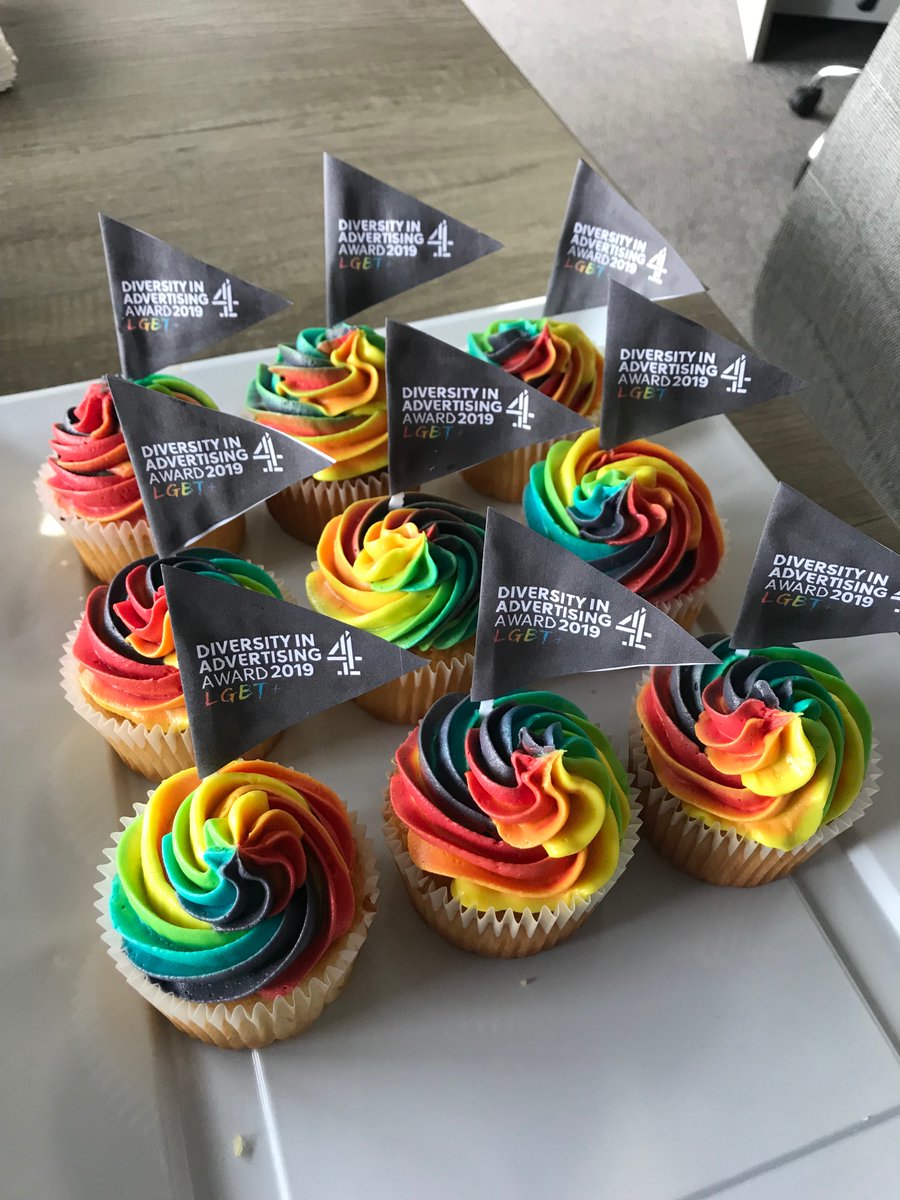 WeAreSingleMalt's tweet photo. It's cake day! We’re raising money for #standuptocancer with @4salesuk so come down to our office in #KirkbyLonsdale &amp; help up support such an important cause! There are so many treats, including 
@4salesuk #diversityinadvertisingaward inspired cupcakes &amp; homemade dog treats. https://t.co/8mdGJm4q1X