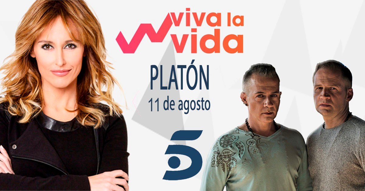 SonograndMusic's tweet photo. @Platon_Oficial presenta su nuevo single #UnaVezMás, adelanto de su próximo disco, en @VivaLaVidaT5

No te lo pierdas!! Este domingo día 11/agosto partir de las 16:00h en @telecincoes
 
#música #directo #pop #popdelos90 #duo #platón #verano #nuevodisco #sonogrand #nuevosingle https://t.co/IUWPTTY51m