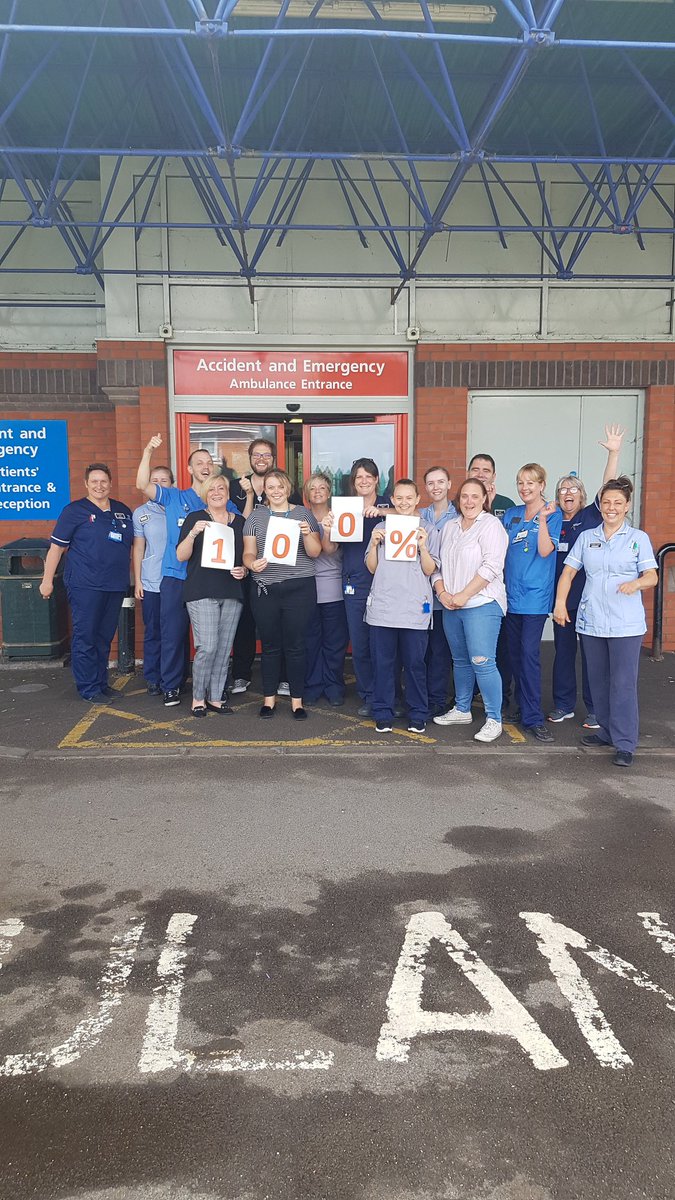 What an achievement 100% performance in ED yesterday! Love being part of this happy, smiley team!  <a href="/SalisburyNHS/">Salisbury Hospital</a> <a href="/SarahKnightPFM/">Sarah Knight</a> <a href="/ClinicalSiteTm/">Clinical Site Team SFT</a> @CaraCBCEO <a href="/DrGailNg2/">Dr Gail Ng</a> @DrOatibix <a href="/AnnabelED/">Annabel Harris</a>