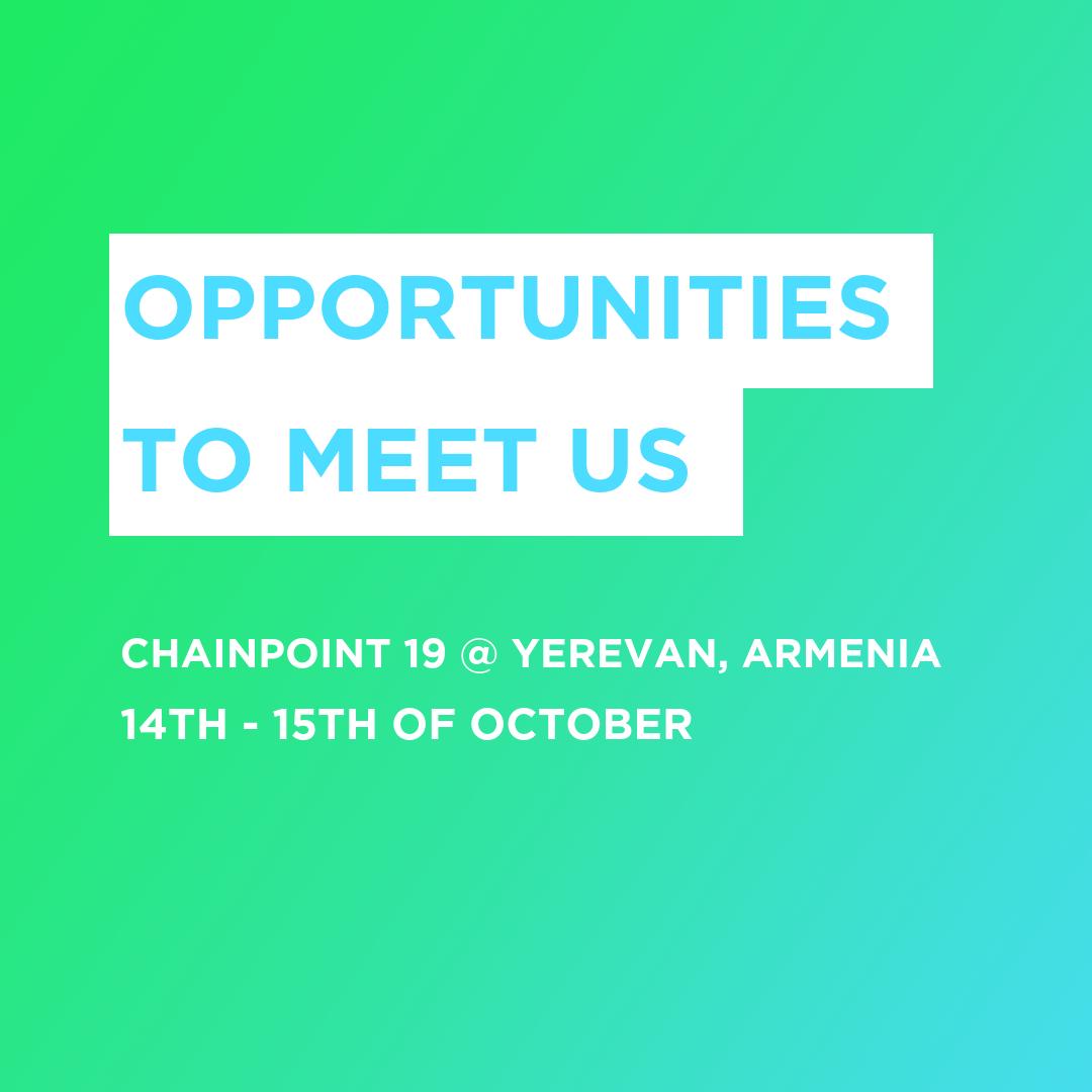 CV_Labs's tweet photo. Meet us at the ChainPoint 19 conference in Yerevan, Armenia on 14th & 15th of October and see Nicolai Reinbold (@ReinboldNicolai) live on stage!
👉 Get your tickets now: https://t.co/xehWRyIFN6
👉 More info: https://t.co/LdC3XsCx5C
#ChainPoint @nooorblockchain https://t.co/c3ddFhBCjs