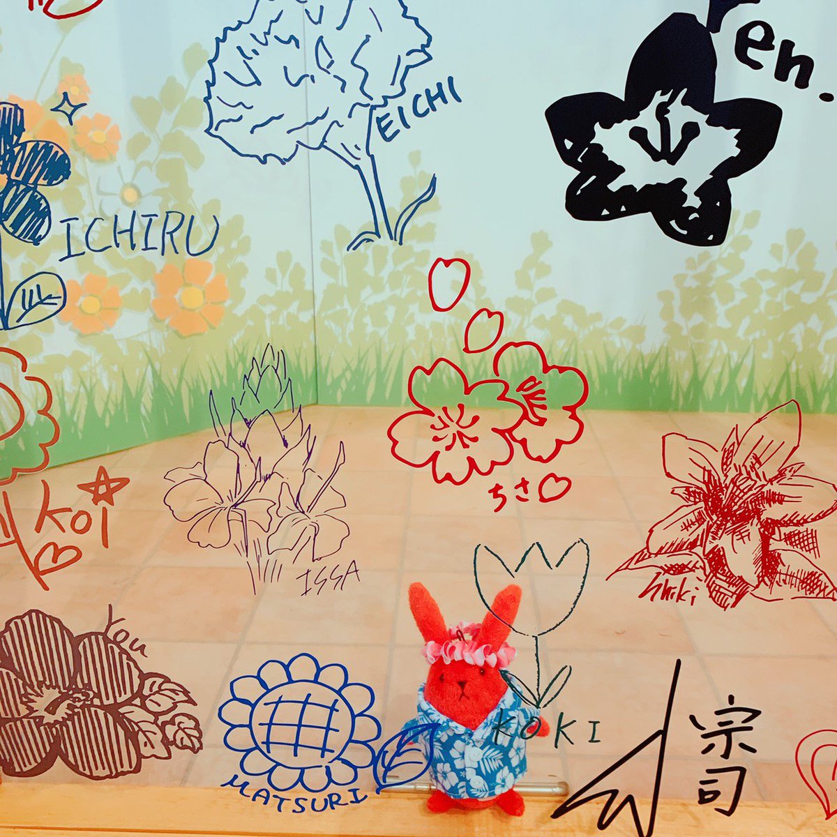 ☆オンリーショップ花笑みレポ⑨☆ 廉「…こそこそ。こんな感じかな