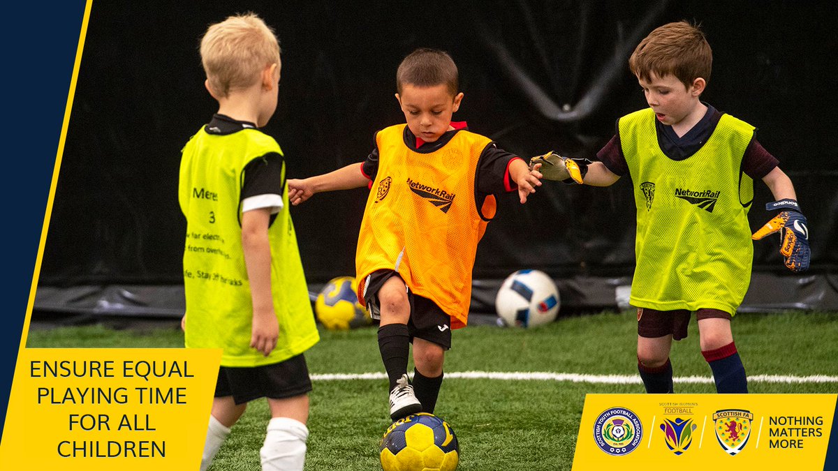 ScotFAEast's tweet photo. LET THEM PLAY | Creating a positive and inclusive environment to foster a lifelong love for the sport.
Find out more: https://t.co/cXSIMl2M8q
#EqualPlayingTime #LetThemPlay https://t.co/IujSrhLNxE