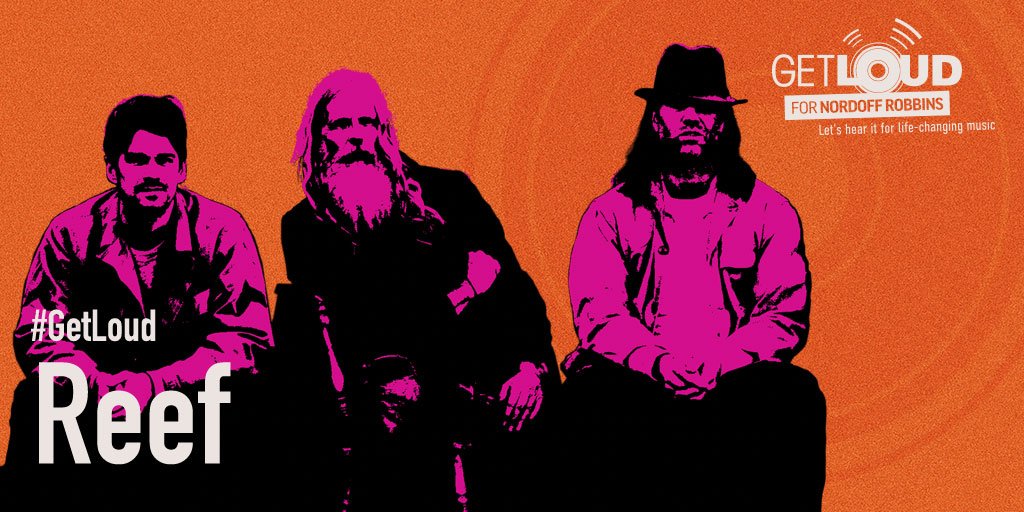 Place Your Hands up 🙌 <a href="/reefband/">REEF</a> will be performing at <a href="/Nath_Brudenell/">Nath Brudenell</a> in #Leeds for #GetLoud 2019! 

Shouting louder than ever for the incredible work by 📣 
@NordoffRobbins1

🎫➡️  w.axs.com/dExC50vrDLQ