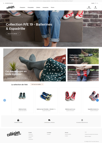 Front_Commerce's tweet photo. [FR] Brève #2 :
Cet été, Collégien est notre 1ère référence Magento 1 avec @frontcommerce. Développée par l'agence @ph2m. Site BtoC &amp; BtoB .Une version plus élaborée du site est d'ores et déjà prévue d'ici la fin de l'été.
#frontcommerce #frontend #pwa #ecommerce #magento2 https://t.co/dDVuyAnt6C