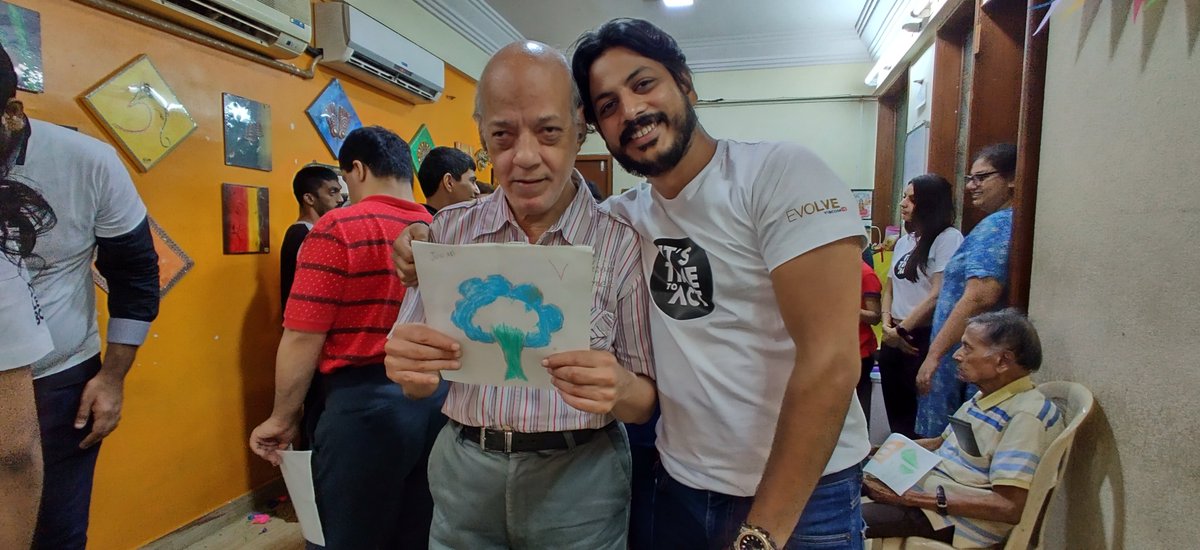 viacom18's tweet photo. The final day of #ViacommunityWeek was a riot of fun as Team #Viacom18 visited the special superstars of @advitya_mumbai. https://t.co/bZHI9dDOtQ