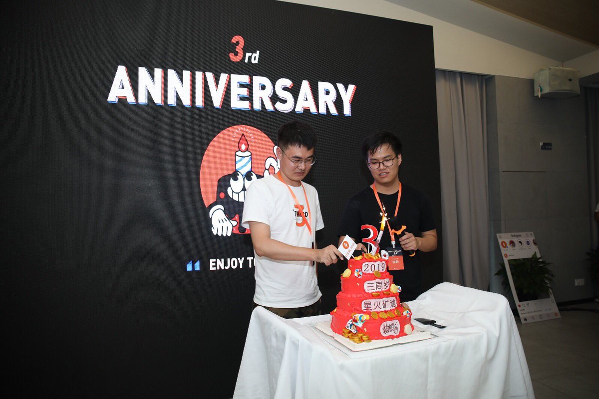sparkpool_eth's tweet image. Happy 3rd birthday, #SparkPool !