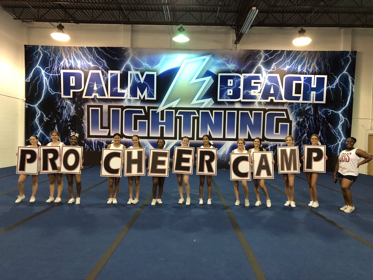 DwyerCheer's tweet photo. The JV cheerleaders had a great experience at summer camp this week! Thank you, Pro Cheer International! 🎀📣🐾 https://t.co/82QqgYK6kE