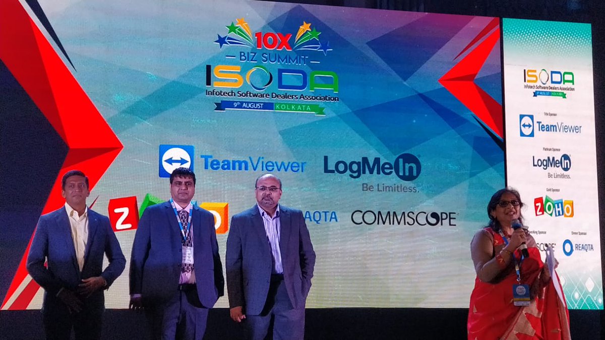 #isoda Biz Summit commences with a bang! Thank you <a href="/TeamViewer/">TeamViewer</a> <a href="/LogMeIn/">LogMeIn</a> <a href="/zoho/">Zoho</a> <a href="/CommScope/">CommScope</a> <a href="/ReaQta/">freelance joki co💸 DM</a> for your support. #cometokolkata #Kolkata #software