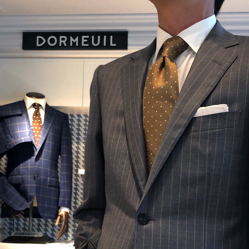 dormeuiljapon's tweet photo. My Dormeuil Coordination
Fabric: EXELBLUE🐑👔🧶

#ootd #dormeuilJapon #dormeuil #dormeuilaoyama #bespoke #plaidjacket #suits #exelblue #dormeuilshirts #shirts #dormeuiltie #tie #pocketchief #chief #suitstyle #ドーメル #エクセルブルー

場所: ドーメル青山店 https://t.co/DJNUeB4mxV