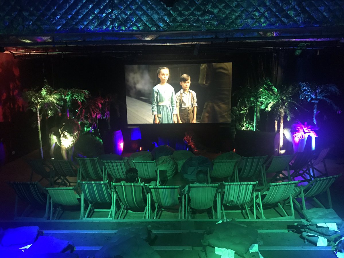 VillageScreen's tweet photo. Fly Dumbo, fly!
We’re all set and ready to go for the first of today’s #HiddenCinema family screening with @HistoricEngland at @OHTheatre
Later we have The Greatest Showman, come and get cozy with us on this drizzly summer’s day ☔️
https://t.co/i0Ea421Zd5 https://t.co/45jtnbBQ0k