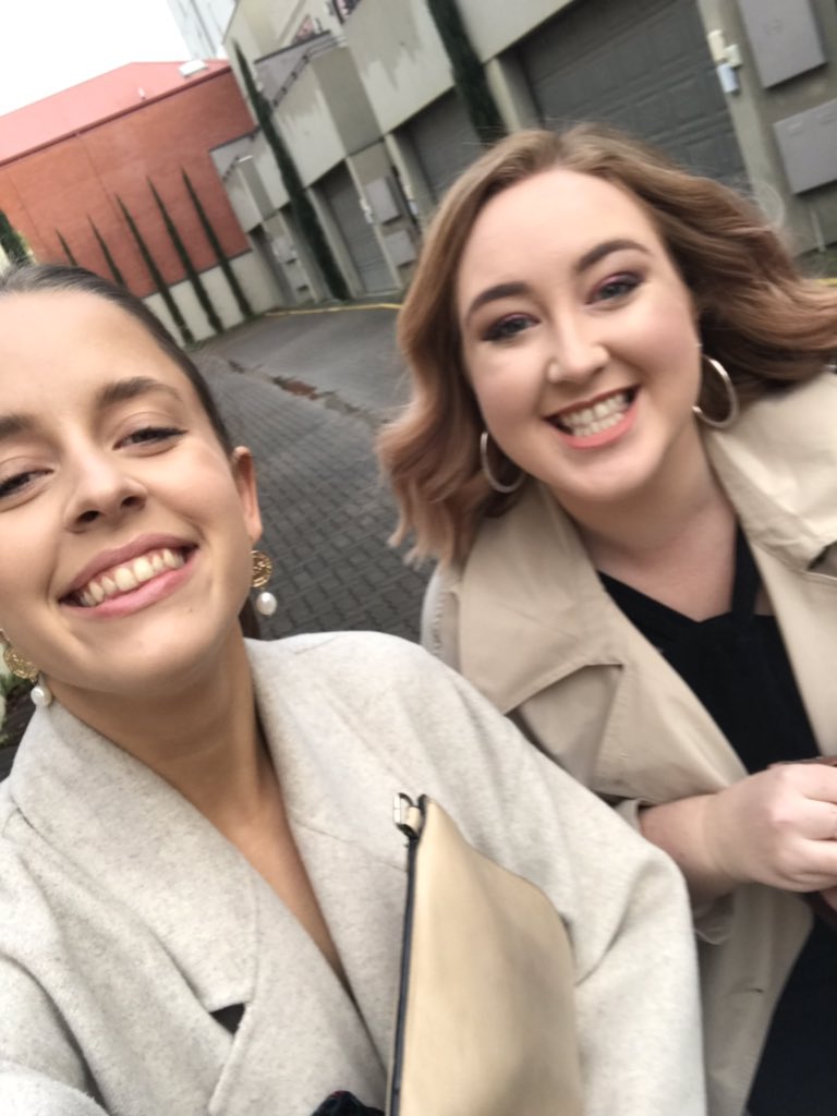 molellis's tweet photo. A quick jump back in time to @tahliajperry and I managing to avoid the storms and by some miracle arrive at the #AdelaideConventionCentre dry! https://t.co/w2o0d5yjVX