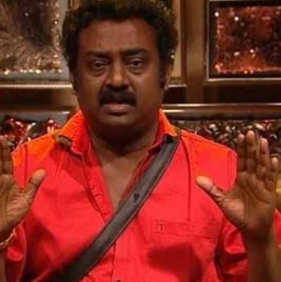anirudhsriraman's tweet photo. Anyone ever make the connect between #MrTreeger from #Friends and our very own #BiggBossTamil3 #Chithappu #Saravanan?
Sorry, Not sorry! :P https://t.co/hNFvsD2hRl