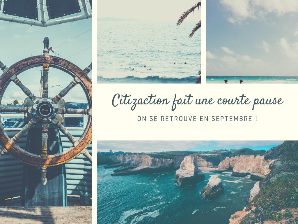 citizaction's tweet photo. Bonjour ! Citizaction fait une petite pause pour l'été 🏖 !
Merci d'être de + en + nombreux à nous suivre quotidiennement :
✅ 2 200 abonnés sur Facebook https://t.co/TuURRtEAe4
✅ 579 ici sur Twitter
✅ Et surtout 700 000 par email. Pour vous inscrire : https://t.co/2g27saNcUV https://t.co/2idgsuHR96