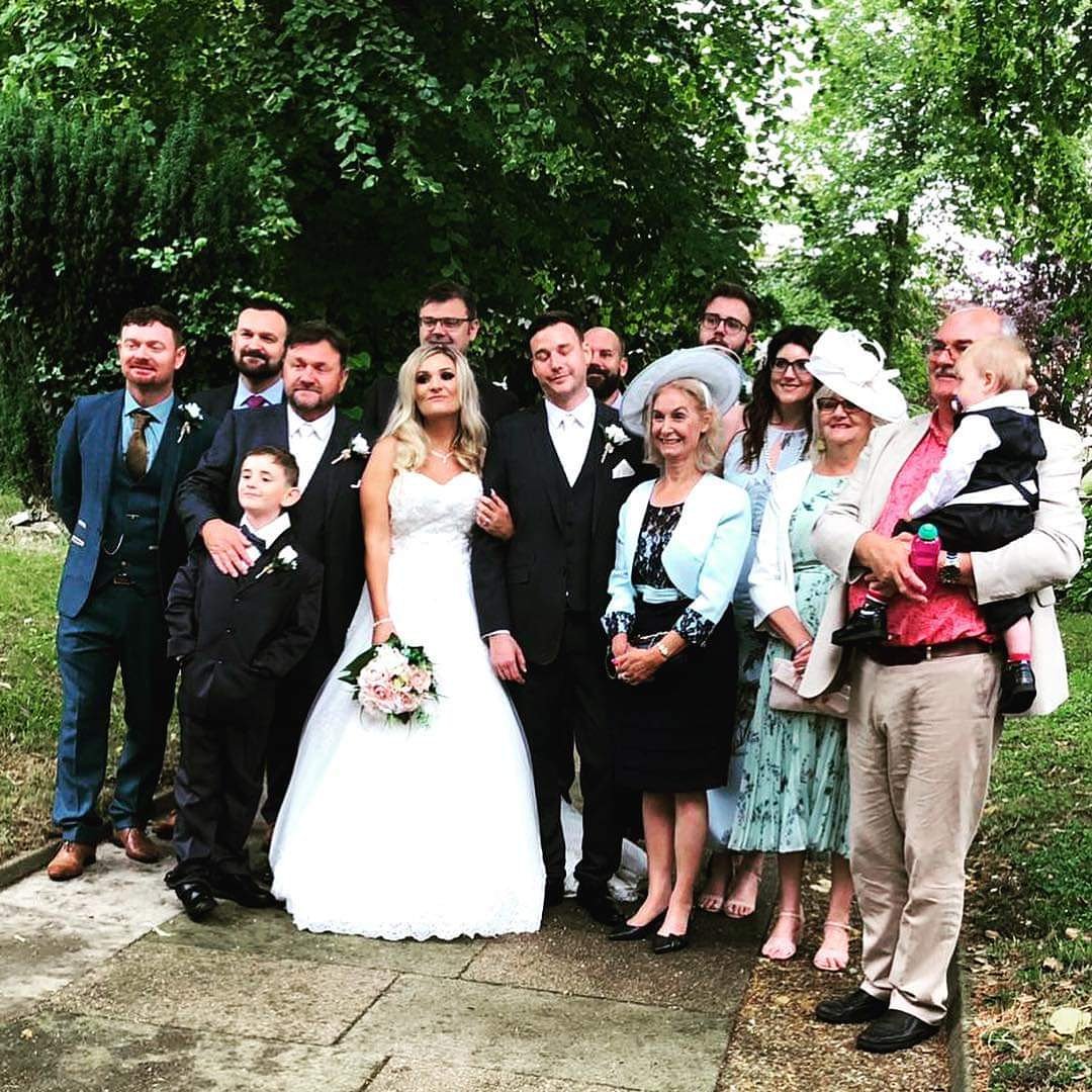 Emmcrowder's tweet photo. Been n off twitter for a while and got married while I've been away #weddinghighlights #weddingparty #bestday #timeofmylife https://t.co/NeAH61kMjP