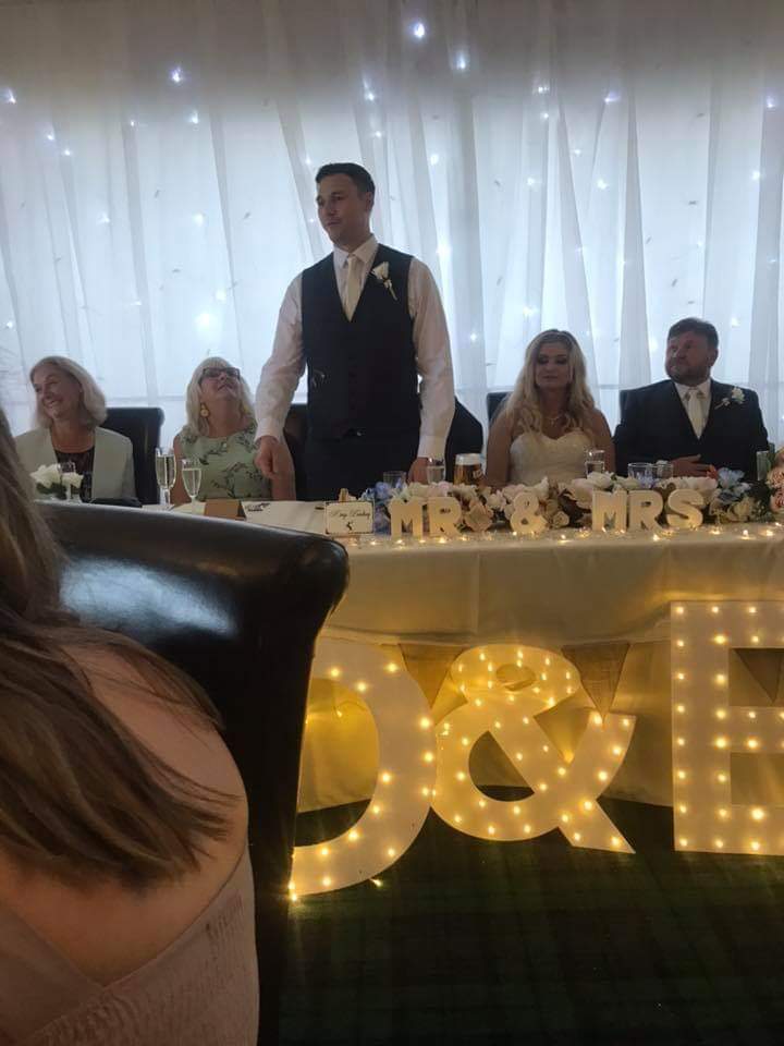 Emmcrowder's tweet photo. Been n off twitter for a while and got married while I've been away #weddinghighlights #weddingparty #bestday #timeofmylife https://t.co/NeAH61kMjP
