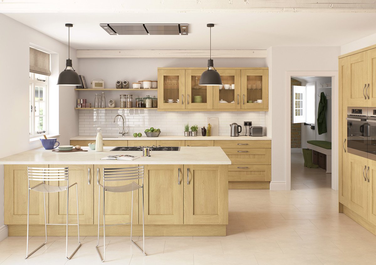 We love the versatility of solid wood or wood effect in a kitchen. It can adapt to any taste or budget. Contact us today to discuss your natural wood beautiful kitchen. #KitchenInspo #Kitchendesign #ShakerKitchen #SolidWoodKitchen
ow.ly/TSxU50vqs7p