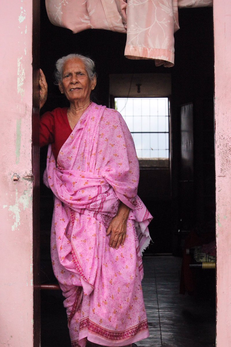 wilburworldwide's tweet photo. What a joy and honour to see 98 year young dear Grace paati (grandmother) again!❤️ #PonnagamOldAgeHome #SimpleIsTheNewCool https://t.co/Z02dFcie5U