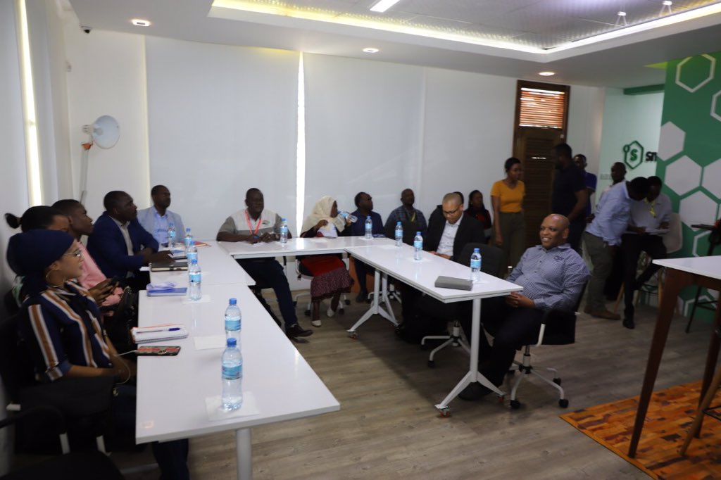 VenturesSahara's tweet photo. During our visit to @SmartLab255 we got to know how the lab operates , their programs like #Befound , #AccelerationPrograms , #CorporateUnwind, #founder2founder , #girlsprograms, etc. The lab also provide their outreaches to #Uni students to encourage them to take #STEM studies. https://t.co/wVbpj2SQW6