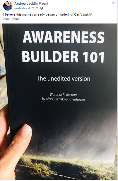 101_builder's tweet image. Thank You for your warm words about Awareness Builder 101.
#Thanks #bookreviews