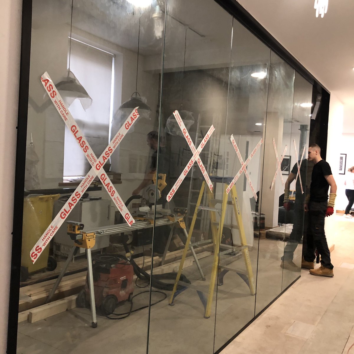 The reception refurb is coming on a treat, we’re so excited to see the finished result!