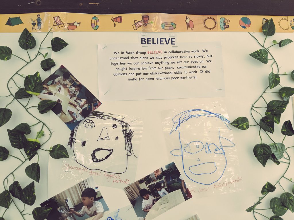 EyfsTbs's tweet photo. Thanks for such an inspiring board Reception A! Here at TBS we Thrive, Believe and Succeed! #EYFS @TBS_Delhi https://t.co/mjCaolS21l
