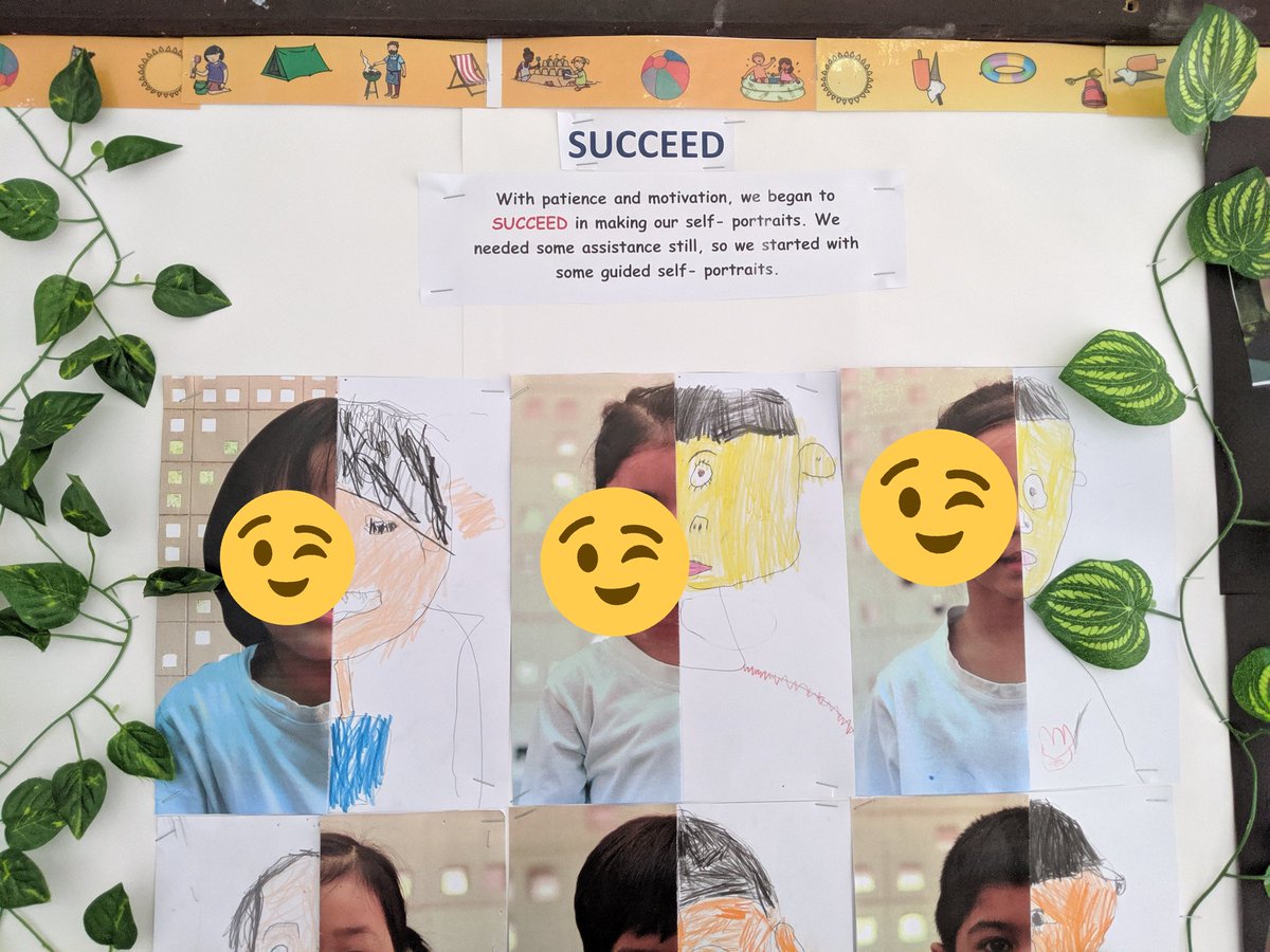 Thanks for such an inspiring board Reception A! Here at TBS we Thrive, Believe and Succeed! #EYFS <a href="/TBS_Delhi/">TBS Delhi</a>