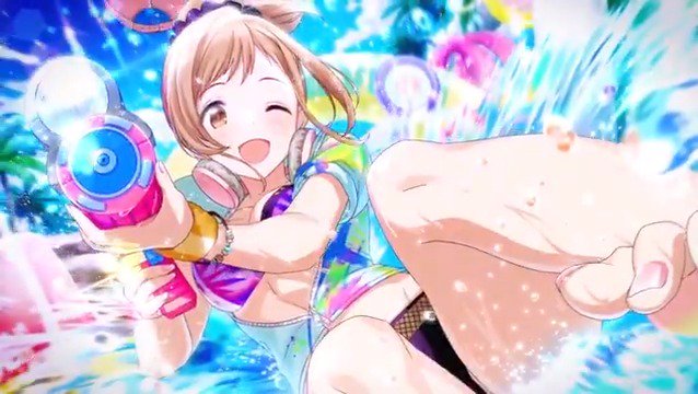 アイドルマスター シャイニーカラーズ公式 新登場アイドル紹介 Ssrプロデュースアイドル はじけてスマイル 櫻木 真乃さん登場時の動画も特別にご紹介します シャニマス Idolmaster