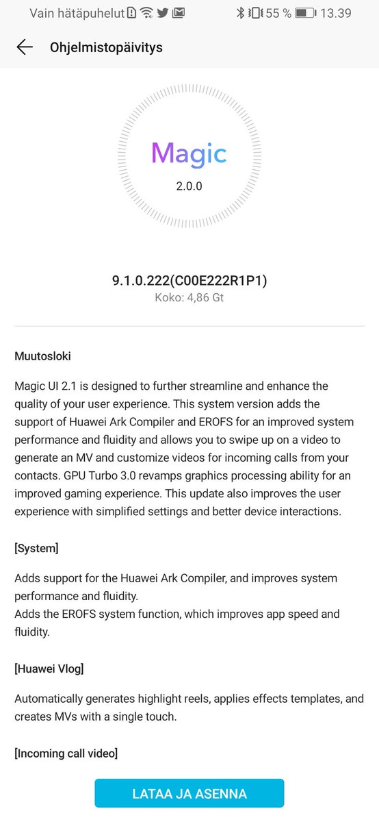 RODENT950's tweet photo. Finally #HonorMagic2 #MagicUI https://t.co/ufnKngfz2L