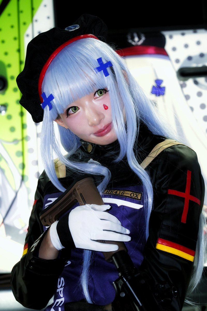 Pikarin_shiina's tweet photo. #C96
#コミックマーケット96
#C96コスプレ
#コスプレ
#ドルフロ
#ドールズフロントライン
#HK416
@GirlsFrontline

みんなステキなお写真アリガタキ https://t.co/EFqsYVDWBz