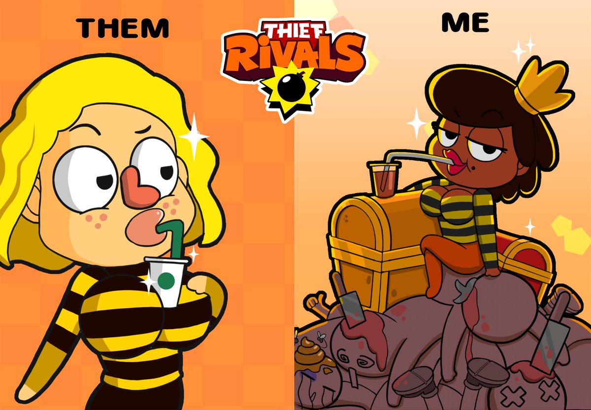 thiefrivals's tweet photo. The difference between them and me in "Hands-Free Bubble Tea Challenge" 😈
Thieves, What style suits you best?

▶️Play #ThiefRivals now:
📲 iOS: https://t.co/scG1J5CdxD
📲 Android: https://t.co/ZDKoOiHwLZ…

#mobilegame #funnygame #runninggame #globallaunch #global https://t.co/OUzhwPugIo