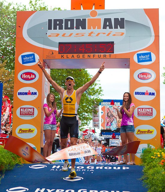 BinkMarino's tweet image. WORLD RECORD : 7:45:58 Ironman win nr. 9
Austria (Klagenfurt) 2011, by far the fittest day of my life.
#binksbase @ironmanaustria