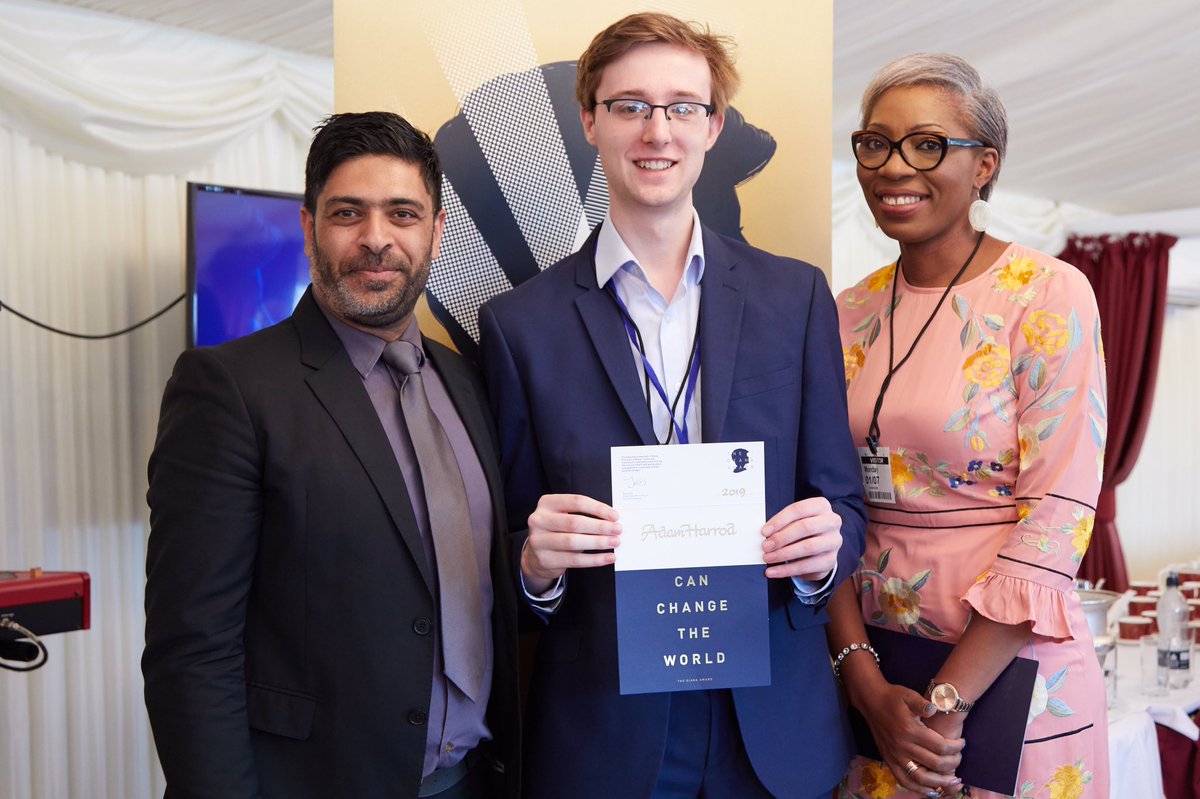 AdamHarrod_'s tweet photo. Really proud of a great July @DianaAward @RCMLondon JD @RoyalAlbertHall;  full of hope for results day in August; hugely excited about starting med school in September @sheffunimdh https://t.co/N9XYKp1lQ0
