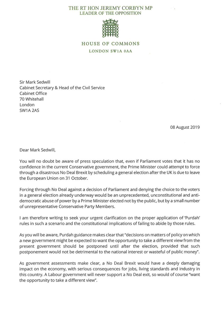 Jeremy Corbyn On Twitter It Would Be An Outrageous Anti