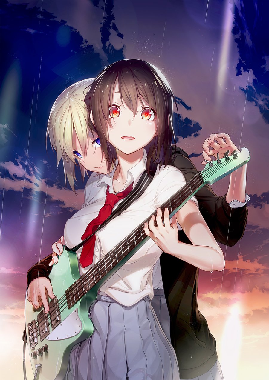 ニリツ 新刊音楽娘本サンプルです まとめてなかった 音楽好きな女の子のイラスト集です 巻末には4枚目みたいな感じでスマホの壁紙がdlできるqrコードがついてます よろしくお願いします T Co Nklkzvppwl Twitter