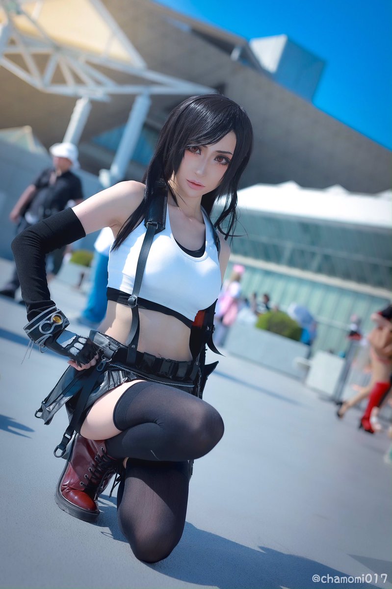 カモミール 8 29イベント コミックマーケット96 ファイナルファンタジー7リメイク ティファ ロックハート Ff7rの新作衣装です C96 C96コスプレ Ff7r