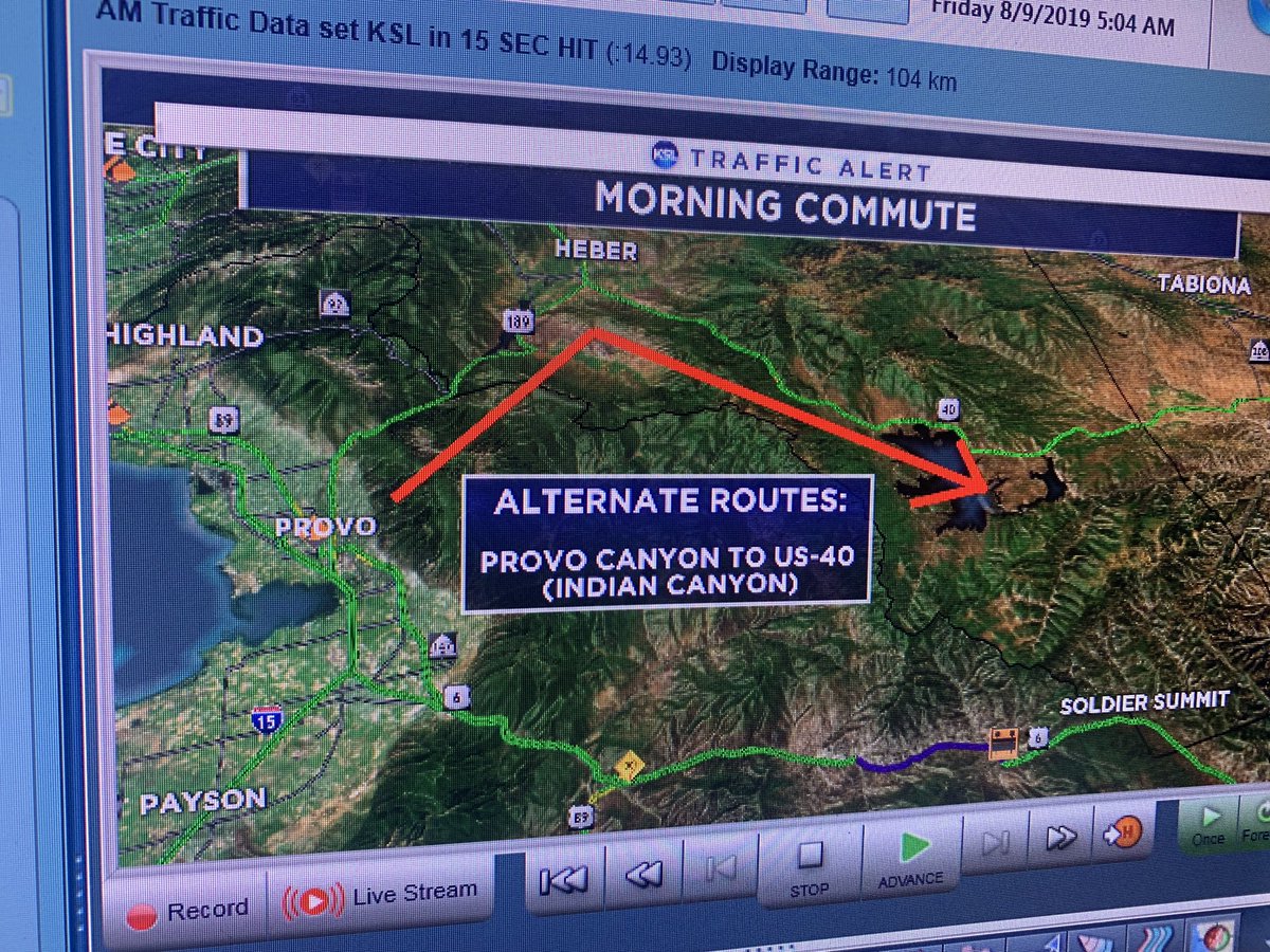 haleysmithKSL's tweet photo. Here is a look at some of the road closures and alt routes for HWY 6 https://t.co/nSJuE1sKAV