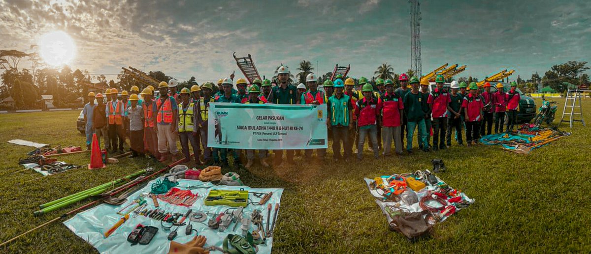 Cavyin_albertus's tweet image. Gelar pasukan, Siaga Idul Adha dan Hut RI ke-74, PLN ULP Tomoni
.
#PLNKuat #pln #SemangatPagi #semangat