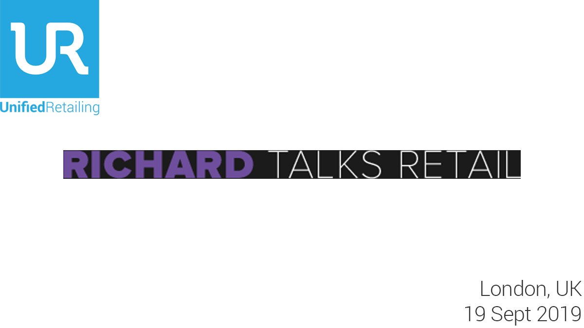 Unified Retailing 2019 tweet media