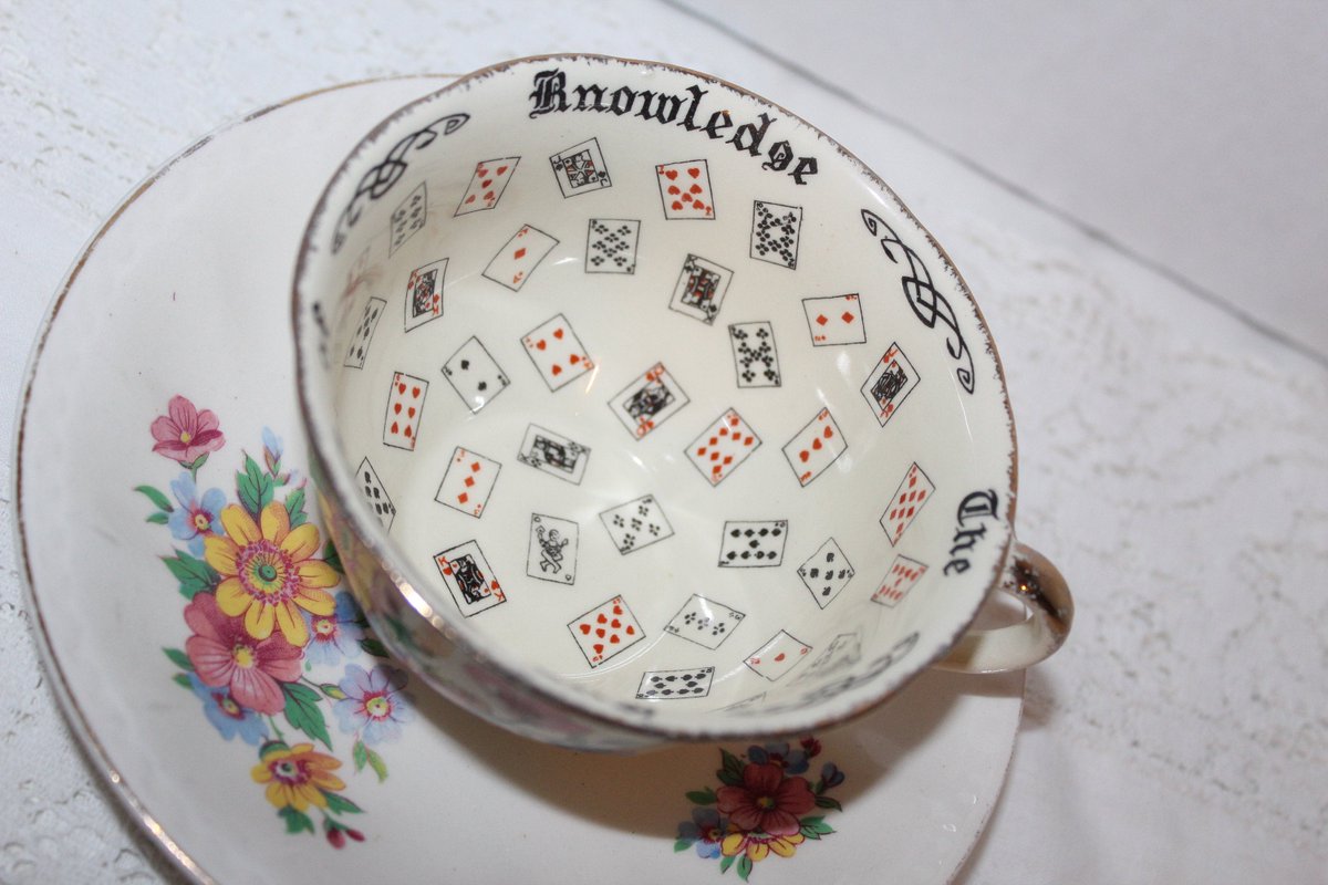 LovesVintage43's tweet photo. Really love this, from the Etsy shop TheVintageStrip. https://t.co/2ZWYEsAQsK #etsy #cupofknowledge #alfredmeakin #etsyvintage #listmyetsy #fortuneteller #tea #magic #spiritual #vintage #shopsmall #shopindie #quirkygifts #etsyseller #etsyfinds #etsystore #followvintage https://t.co/I50vq60H0y