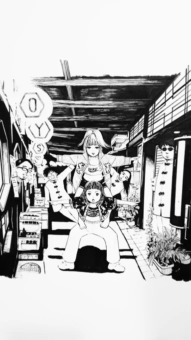 おやすみホログラムさんをかきました。 