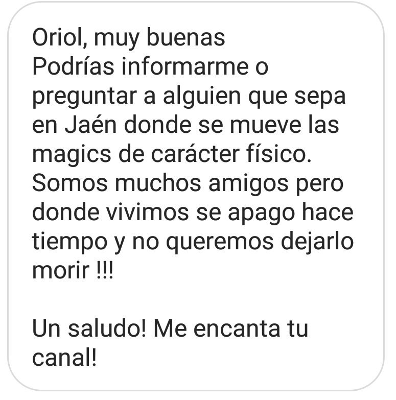 Llamada a las armas en Jaén y cercanias!!!!!!