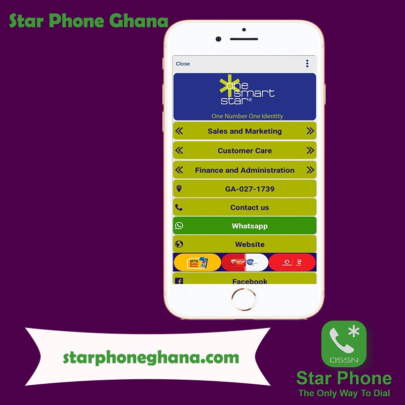 starphoneghana's tweet photo. The big tech innovation for easy customer access.
Download Star Phone now!

#StarPhone #StarNumber #FridayFeeling #FridayMorning #FridayMotivation https://t.co/pfuWcXIPRg