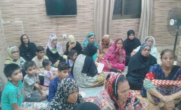AllNewsOne's tweet photo. مورخہ 08/08/2019 بروز جمعرات رنچھوڑلائن  ٹاٶن میں ٹاٶن کی شعبہ خواتین کی باجیوں کی میٹینگ رکھی گئی جس میں نیشنل کونسل ممبر ز فوزیہ حمید باجی اور صوفیہ سعید باجی نے مصطفی کمال بھائی کی جانب سے 21 جولائی کے کامیاب جلسے کی تمام باجیوں کو مبارک باد دی اور شکریہ ادا کیا .

#PSP https://t.co/F9RQe75AFR