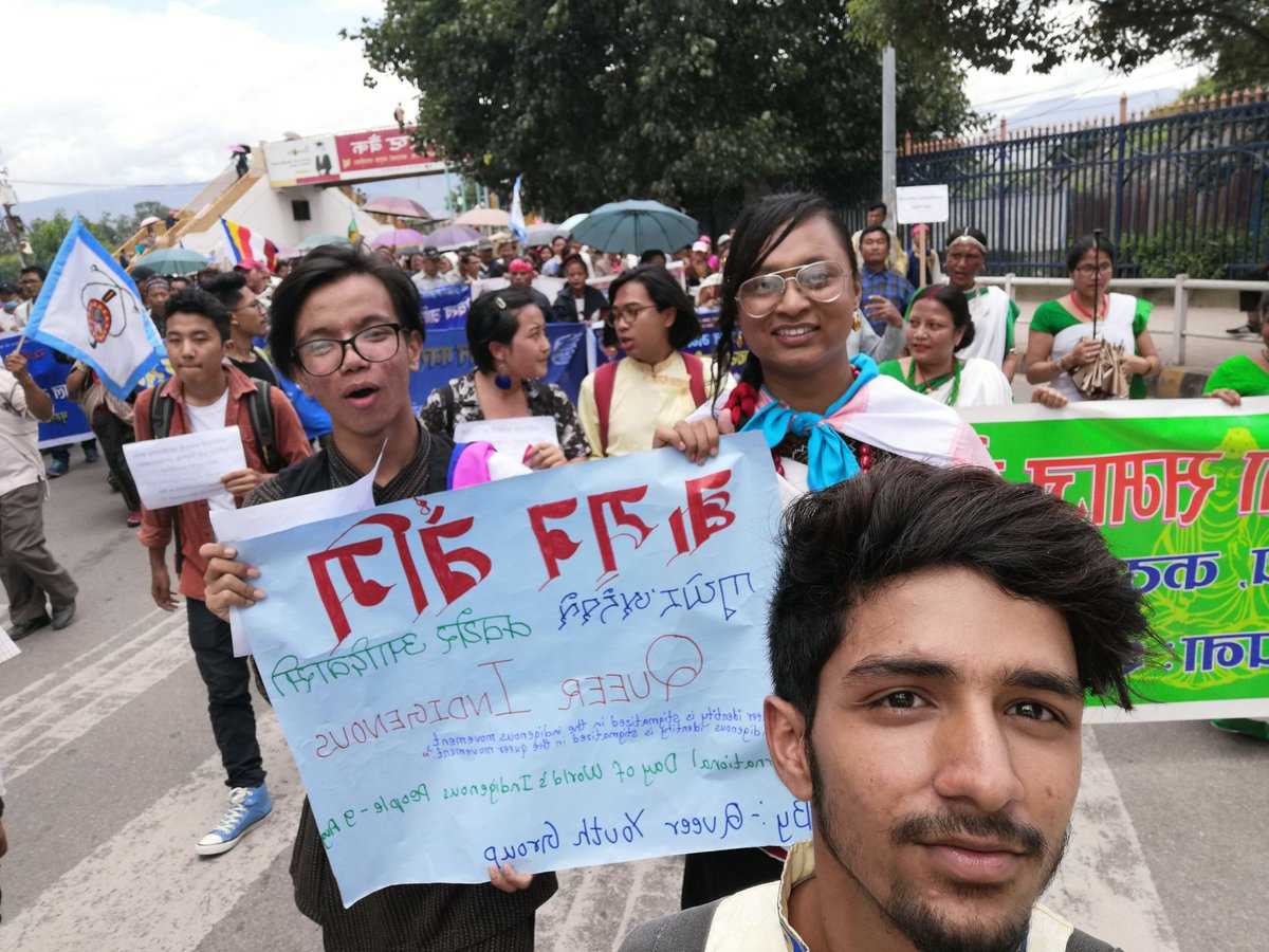 QueerYouthGroup's tweet photo. #QueerIndigenous #IndigenousPeoplesDay #WeAreIndigenous #WeAreQueer #QIN https://t.co/vvgopE8O0k