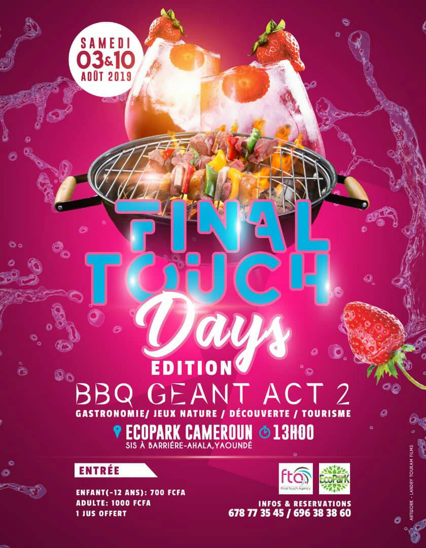 HyacintheBAYOKE's tweet photo. Last Saturday, for the #FinalTouchDays, everything went well at Ecopark Cameroon.

See you again this Saturday, August 10, same place, same time.

It's never too late, book your tickets now 😘😘

#CamerDigital https://t.co/1q2KU3VxFW